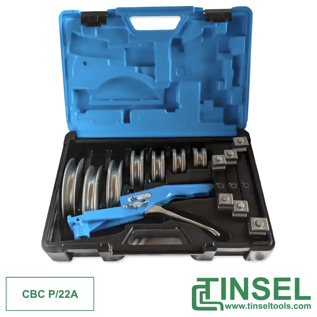 Portable mechanical tube bender CBC P/22A carrying case
