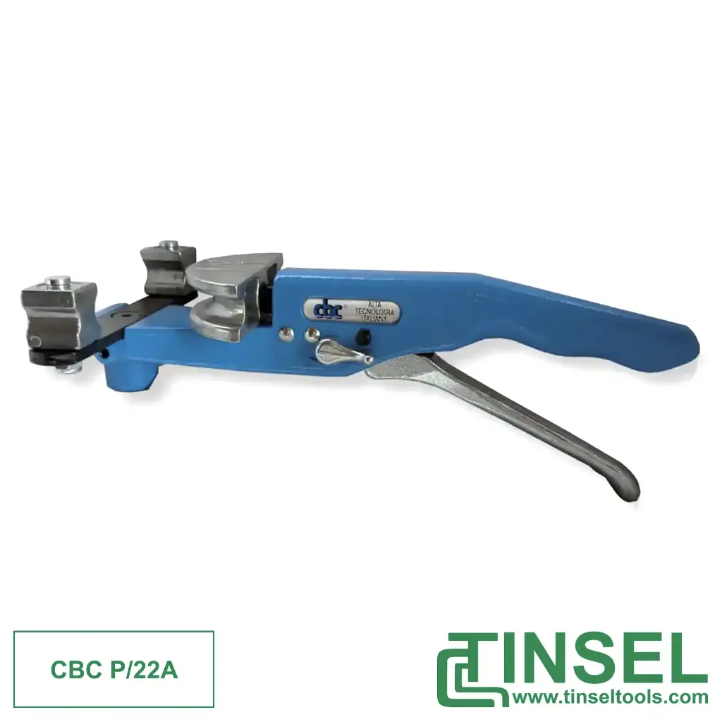 Portable mechanical tube bender CBC P/22A side view