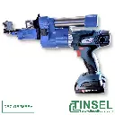 Portable hydraulic battery-based pipe bender CBC OB85SB+ side view