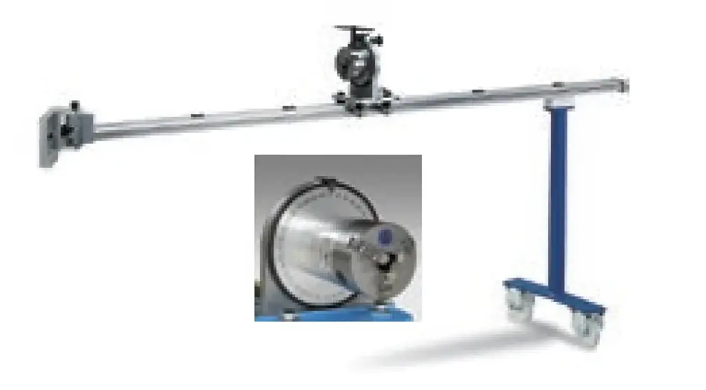 Swivel arm with floor adjustment