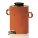 Single-acting hydraulic cylinder with piston return (SR)