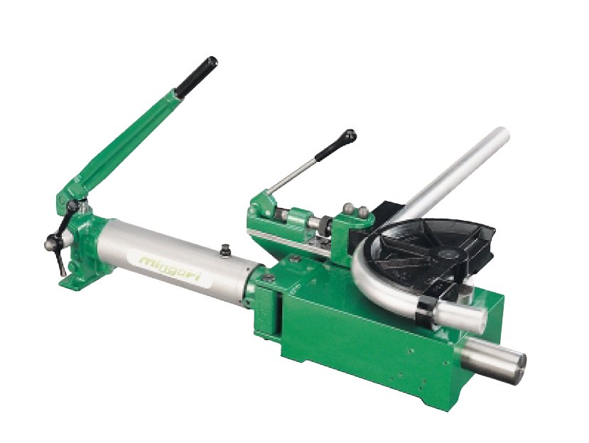 Mingori GS 30 and GS 60 rotary draw pipe benders with GS bending module, and the module alone