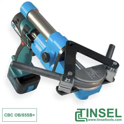 CBC OB/85SB+ - Curvador hidráulico portátil alimentado por batería para tubos hidráulicos