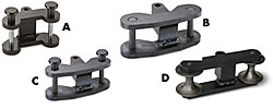 Twin roller guide for CBC UNI 42, 60, 70/C, 76, 89 & 120