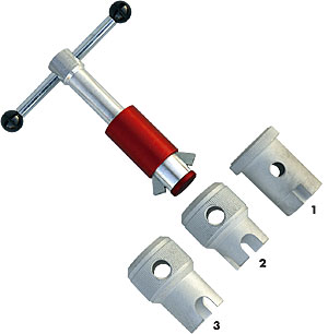 CBC keys and inserts for pop-up drains of sinks, bathtubs and shower trays
