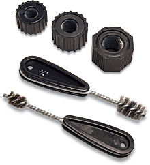 CBC pipe brushes for inside and outside cleaning, 1/2″ to 1″ WHT