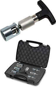 CBC calibrators for multilayer pipes Ø 14 to 63 mm – kits, heads and calibrator-deburrers