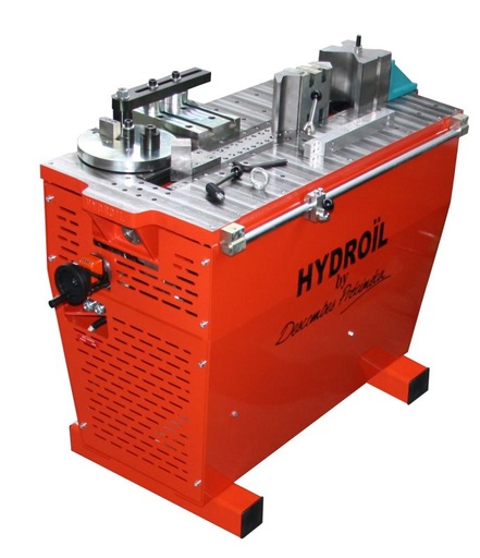 Hydroil BM 20-350 Multifunktions-Horizontalpresse mit 20 t, 350 mm Hub und zwei Drehtischen